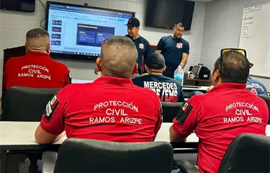 Culminan actividades de formación de Bomberos de Ramos Arizpe en Mercedes, Texas