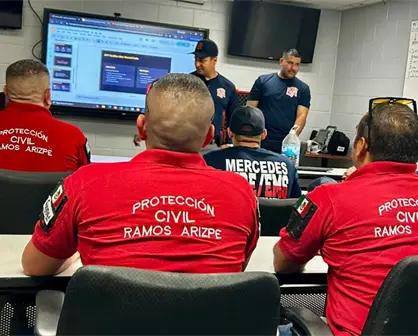 Culminan actividades de formación de Bomberos de Ramos Arizpe en Mercedes, Texas