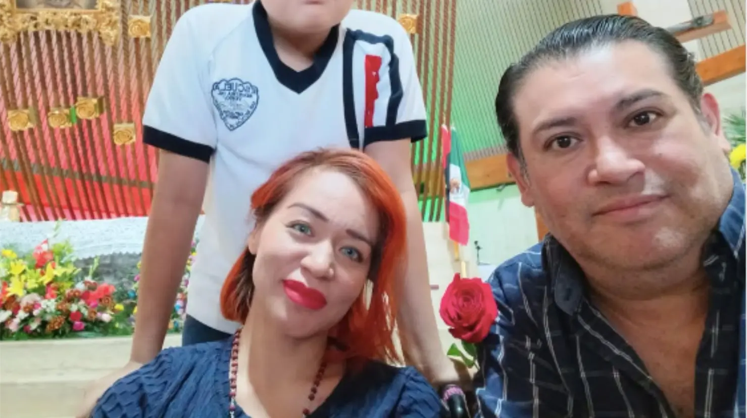 Luis Alfonso Campa Pompo lleva 8 días sin poder ver a su esposa quien está internada en el Hospital Universitario. Foto. Instagram @pompocampa.