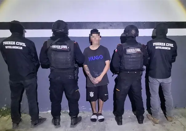 Detienen a menor con decenas de dosis de presunta droga en operativo en Escobedo