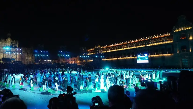 imagen recuadro Fiesta de Culturas Comunitarias en el Zócalo Capitalino de la CDMX Foto: Erik Alejandro