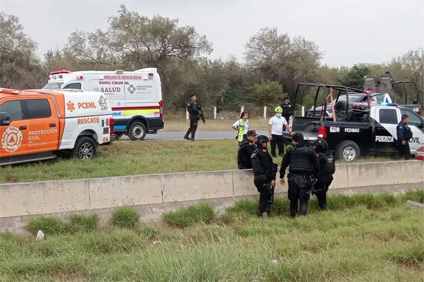 Arribaron unidades de distintas corporaciones para brindar apoyo inmediato. Foto: PCNL