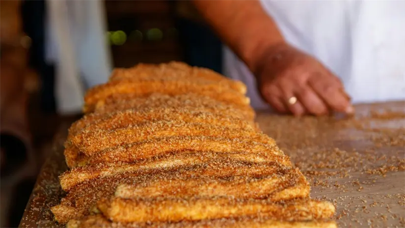 Churros con azucar Foto: Canva