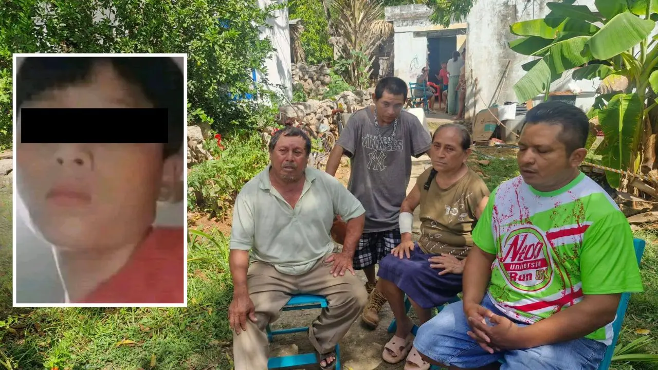 Familiares del joven yucateco ultimado en Tulum, originario de Tekax Foto: Canva | Captura de pantalla
