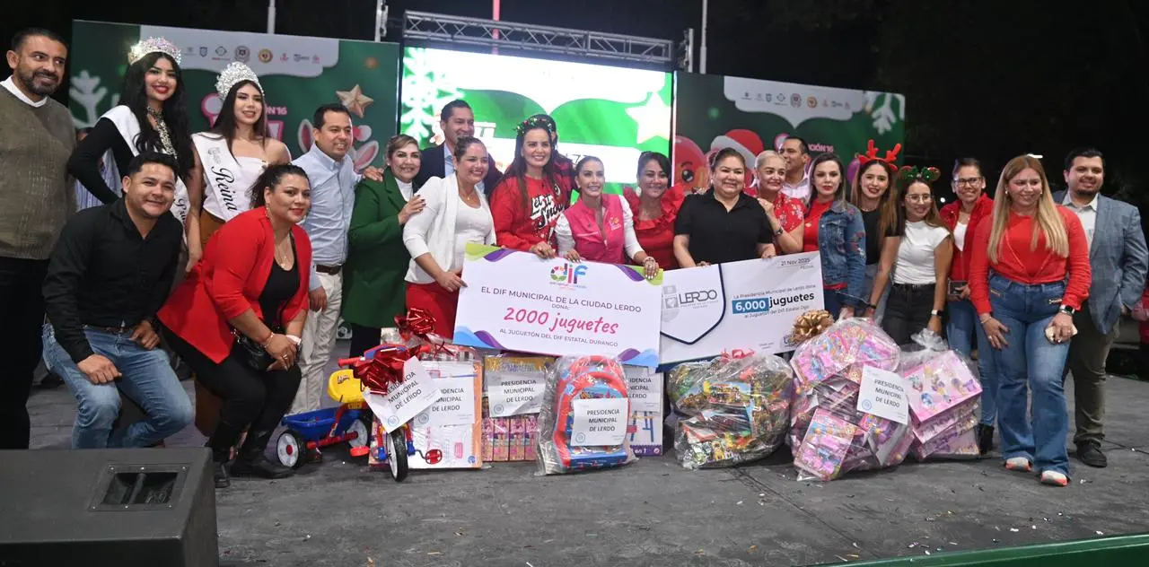 Logra récord histórico el Juguetón en La Laguna ¿Cuántos juguetes recolectaron?