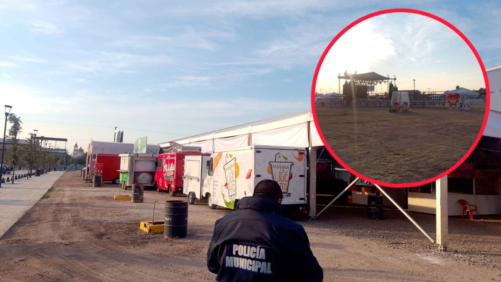 Comienza la instalación de puestos por la Kermesse de la Familia 2025 Comienza la instalación de puestos por la Kermesse de la Familia 2025