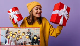 Maestra practicante de Tula busca padrinos para alegrar la Navidad de niños