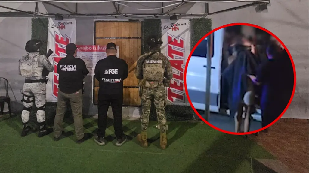 Rescatan a 8 mujeres mexicanas y 2 extranjeras, víctimas de trata en un bar de Playa del Carmen