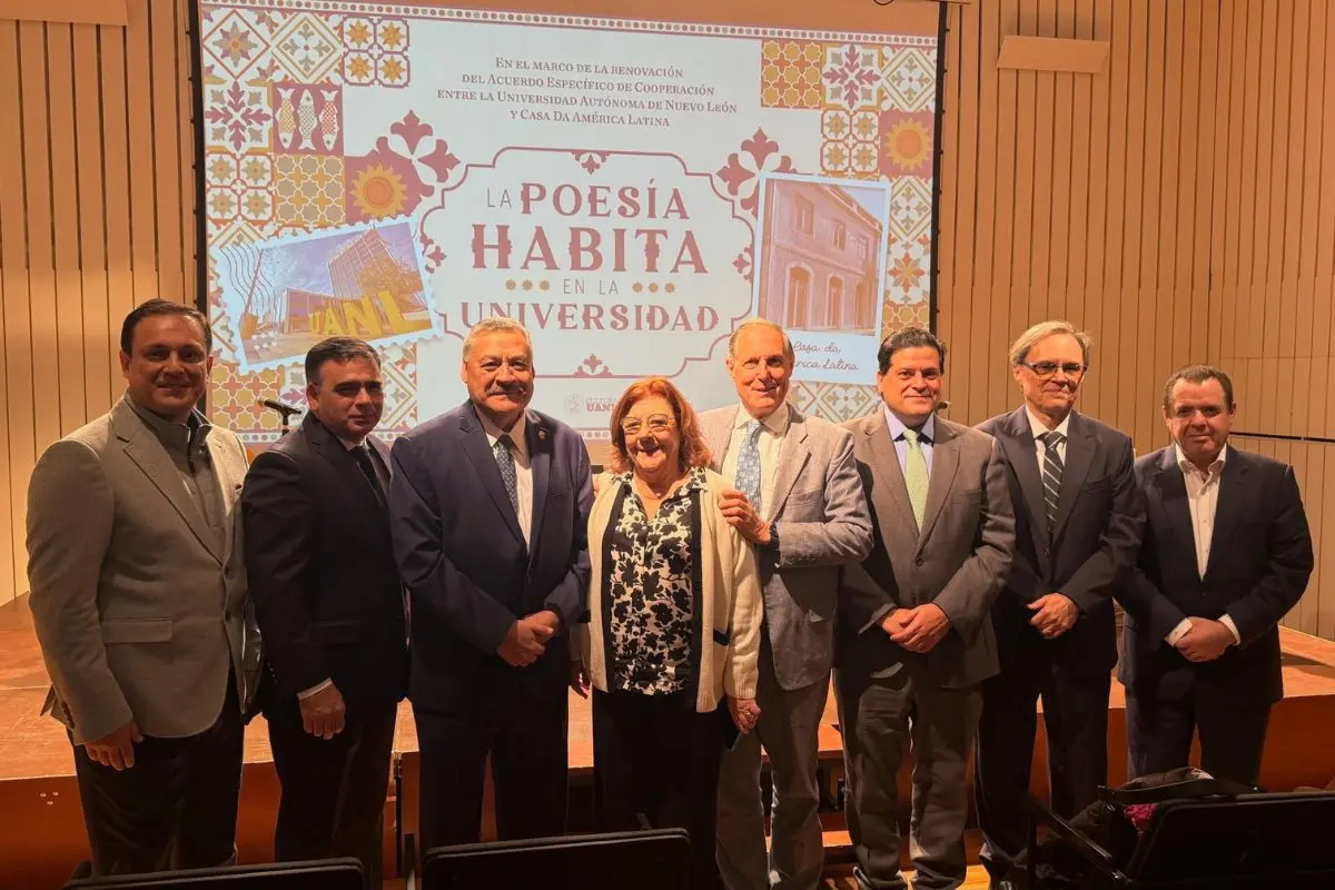 UANL fortalece su cooperación académica y cultural con Casa de América Latina. Foto: UANL