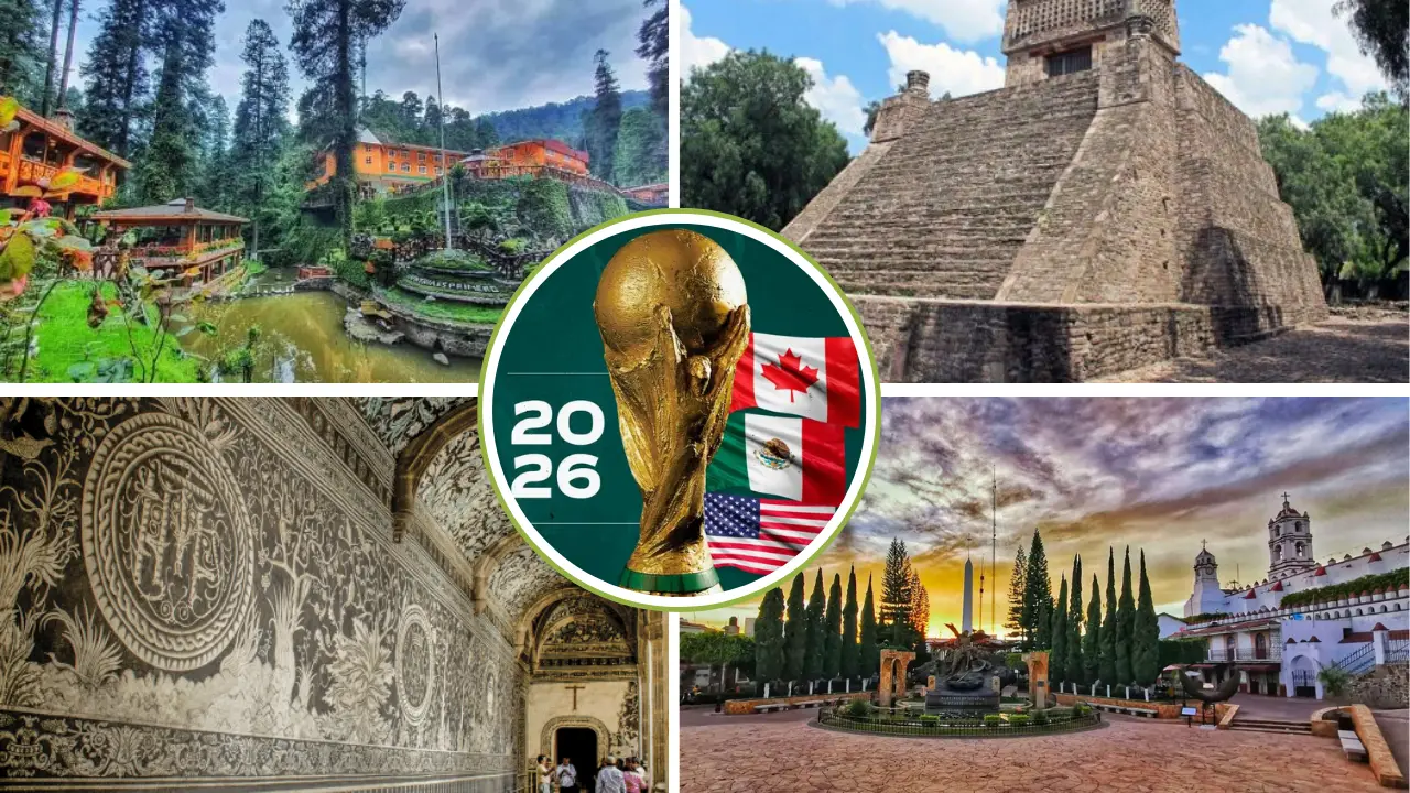 Zonas turísticas del Edomex y copa del Mundial 2026. Foto: www.lugaresturisticosenmexico.com | Canva