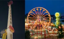 Protección Civil rescata a 13 personas atrapadas en juego mecánico en Feria Ganadera de Querétaro