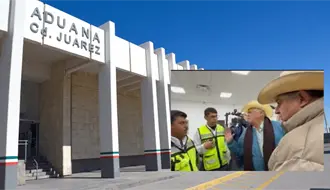 Megabloqueo: Campesinos y transportistas irrumpen por la fuerza en la Aduana de Ciudad Juárez
