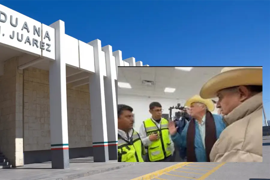 Megabloqueo: Campesinos y transportistas irrumpen por la fuerza en la Aduana de Ciudad Juárez
