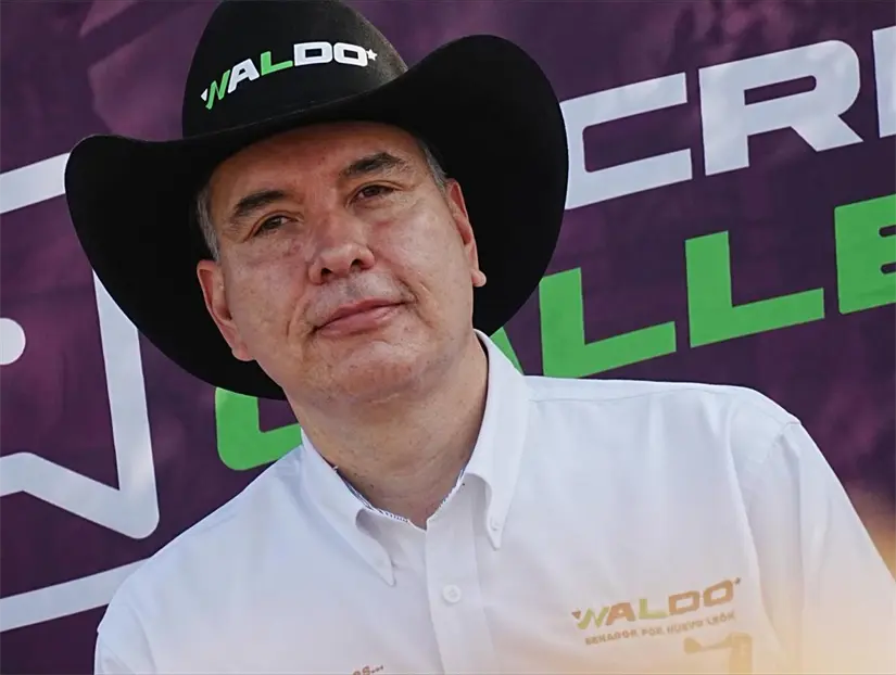 imagen recuadro Senador Waldo Fernández. Foto: Facebook.