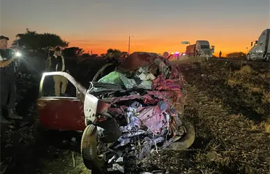 Accidente en Guadalupe Victoria, Durango, deja 4 muertos y varios lesionados