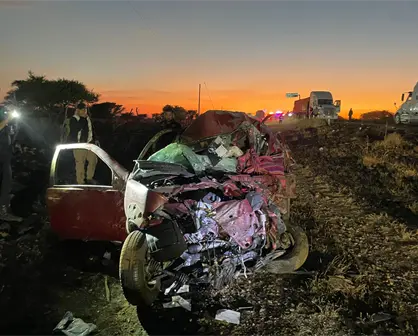 Accidente en Guadalupe Victoria, Durango, deja 4 muertos y varios lesionados
