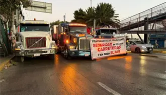 Sigue EN VIVO los bloqueos de transportistas en México; así avanzan las marchas