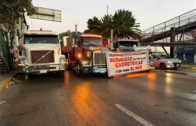 Sigue EN VIVO los bloqueos de transportistas en México; así avanzan las marchas