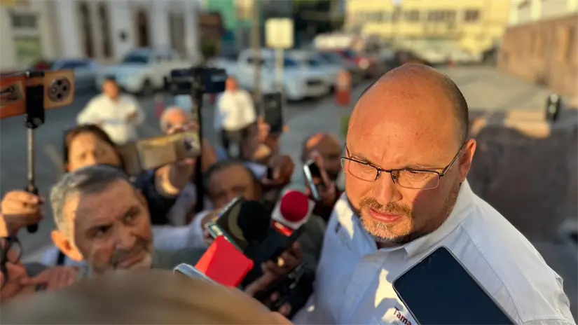 imagen recuadro Tamaulipas no ha registrado índice de bloqueos en carreteras; Héctor Joel Villegas González, secretario General de Gobierno | Foto: Daniel Espinoza