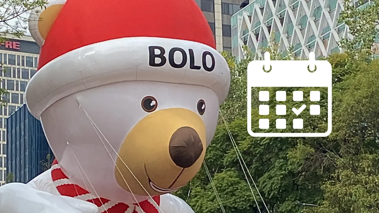 Bolo fest en Ciudad de México, y dibujo de calendario. | Foto: Ximena Vargas | Canva Pro