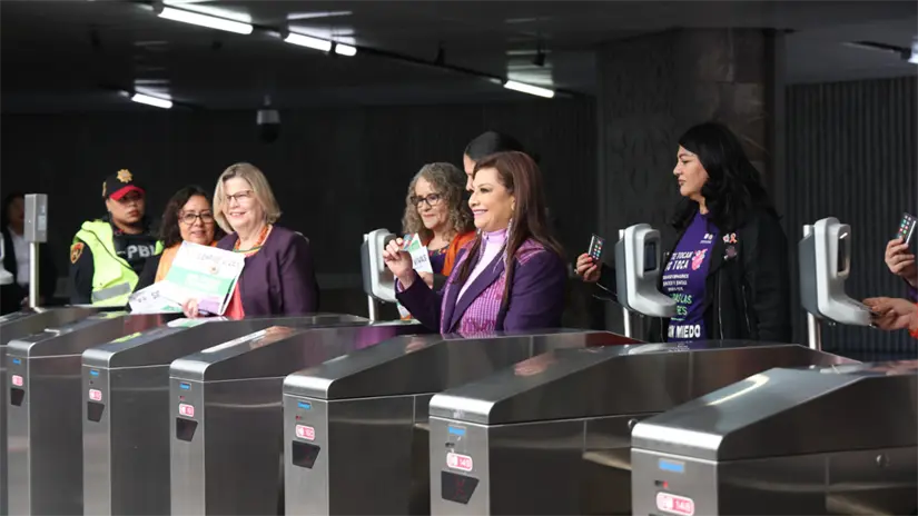 imagen recuadro Campaña para proteger a las mujeres en espacios públicos en CDMX | Foto: Iván Macías