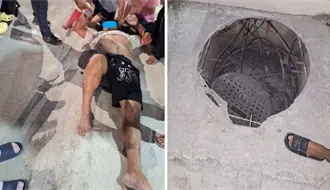 Hombre se fractura las costillas al caer en un registro de la CFE en Playa del Carmen