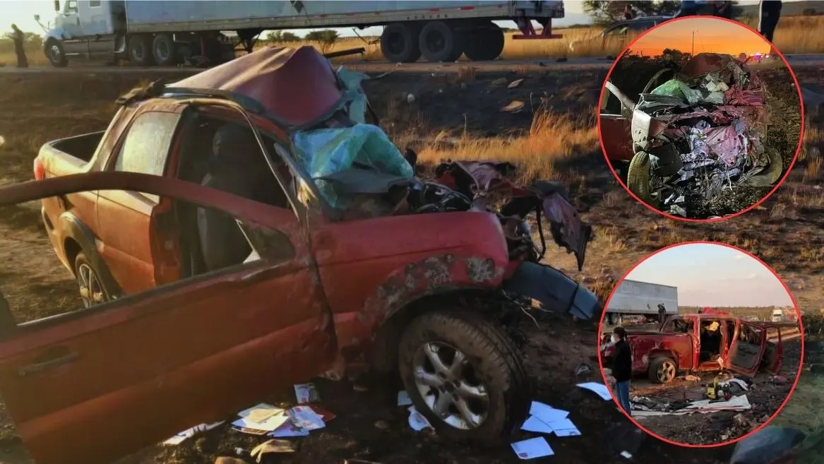 En la tragedia fallecieron 4 personas, incluidos ambos conductores; además, hay 10 lesionados. Foto: Especial