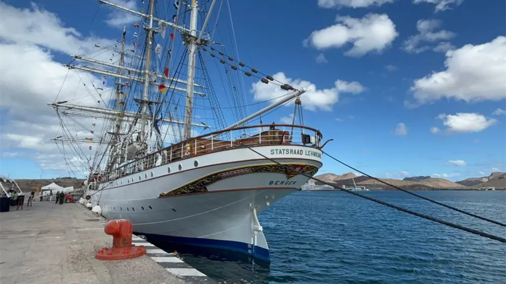 El Statsraad Lehmkuhl llega a La Paz: el histórico velero realiza una misión científica en el Mar de Cortés