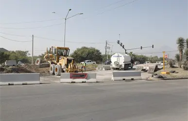 Escobedo cierra entronque vial Triángulo Norte por pavimentación; conoce la ruta alterna