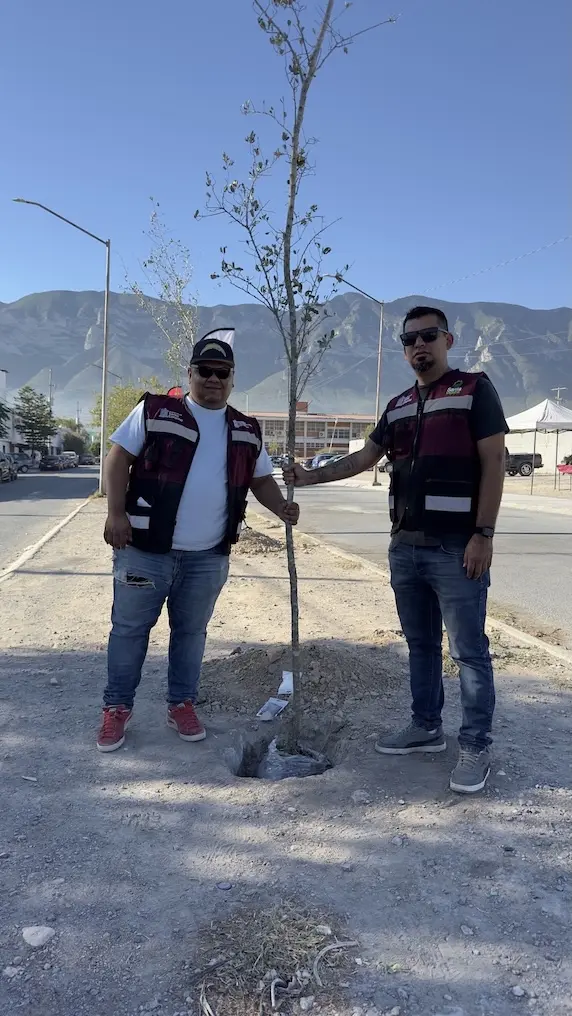 Grupo Gonher y Fundación Gonher realizaron un esfuerzo en beneficio de la comunidad de la colonia Videños, del municipio de Santa Catarina. Foto: Grupo Gonher
