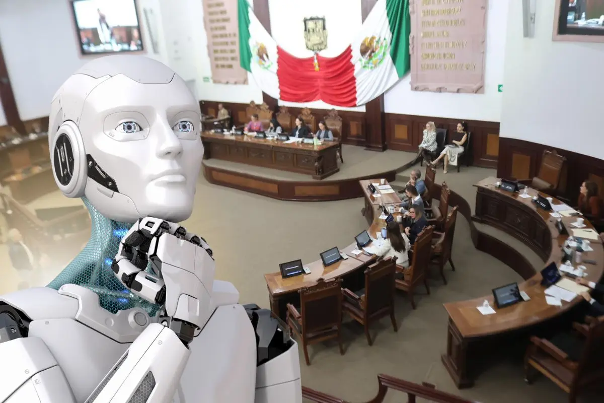 Pleno del Congreso de Coahuila alerta por riesgos de la IA / Foto: Congreso de Coahuila | Canva