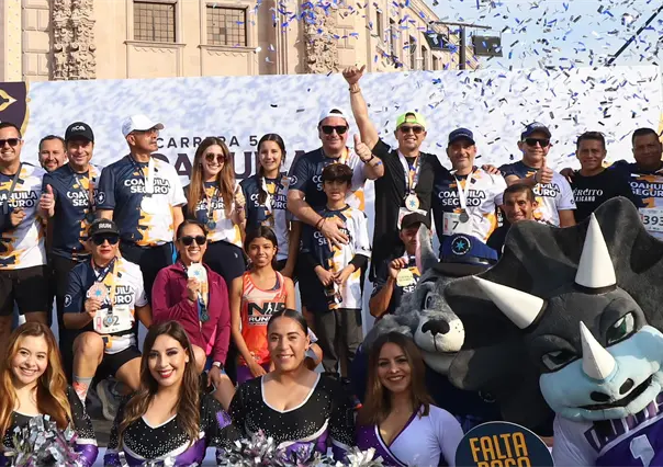 Más de mil corredores participan en la carrera Coahuila Seguro