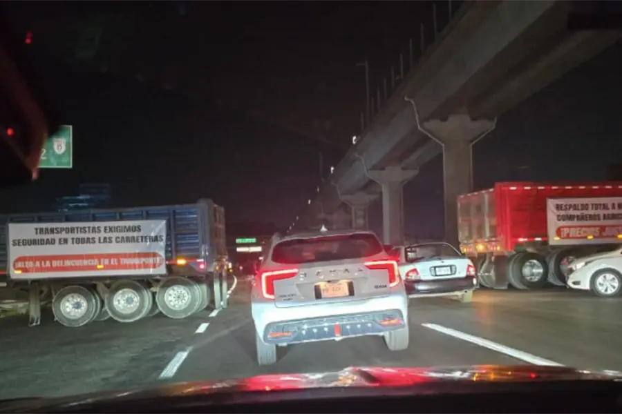 EN VIVO | Inicia megabloqueo de transportistas en Edomex y estas son las rutas afectadas