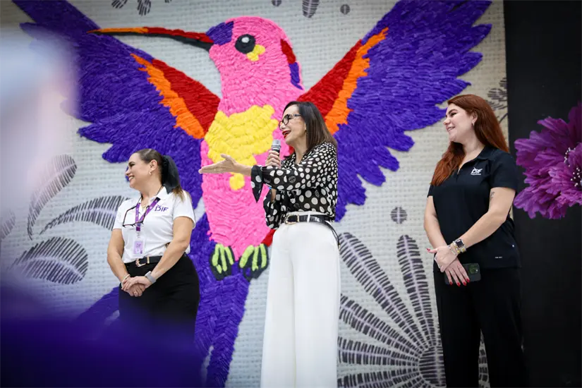 Patricia Lara Ayala, directora general del Sistema DIF Tamaulipas. Foto: Daniel Espinoza