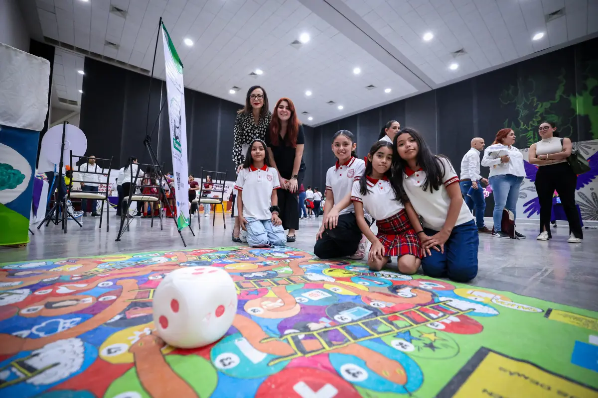 La feria del DIF Tamaulipas es un espacio para la promoción, conocimiento y ejercicio de los derechos de niñas, niños y adolescentes. Foto: Carlos García