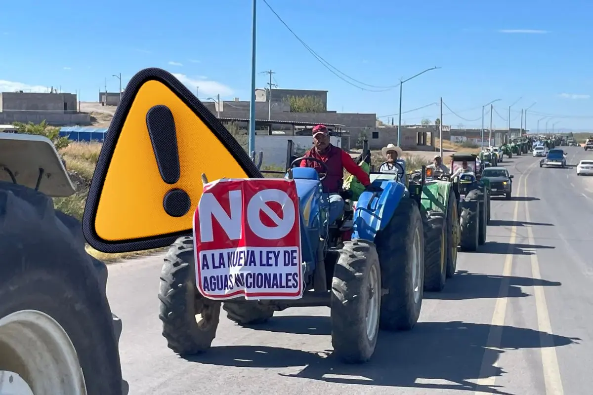 Productores agrícolas se pronuncian contra la nueva Ley del Agua / Foto: Foto-Noticias | Canva