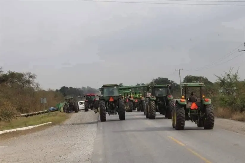 Productores y transportistas bloquearán carreteras, aduanas y puentes internacionales. FOTO | Redes Sociales