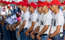 Jóvenes de Playa del Carmen participan en el Sorteo del Servicio Militar Nacional Jóvenes de Playa del Carmen participan en el Sorteo del Servicio Militar Nacional
