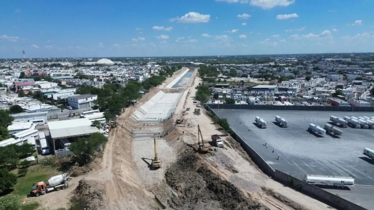 Se invertirán 5 mil 200 millones de pesos para el fortalecimiento de la infraestructura hídrica durante 2025 | Foto: SRHDS de Tamaulipas