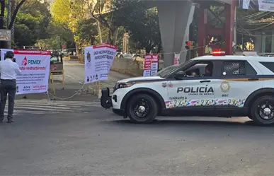 Bloqueo en Marina Nacional: trabajadores y jubilados de Pemex exigen aumento salarial y mejores condiciones laborales