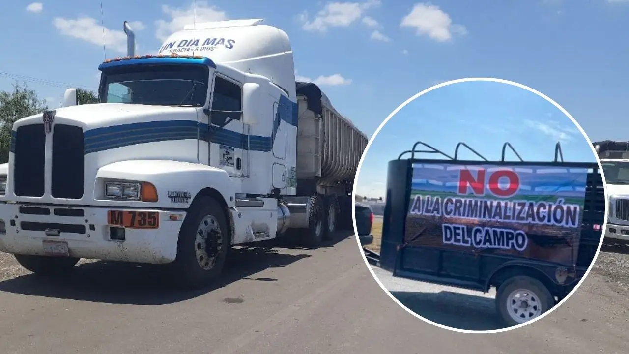 Transportistas de la Región Norte de Coahuila se manifestaron por la Ley General del Agua. (Fotografías: Grupo Región)