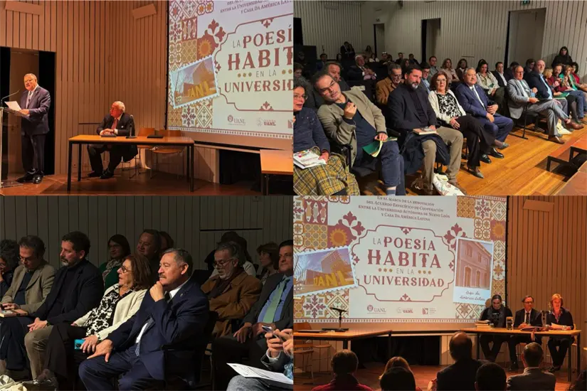 “La poesía habita en la Universidad”, integrada por lecturas, reflexiones y presentaciones poéticas. Foto: UANL