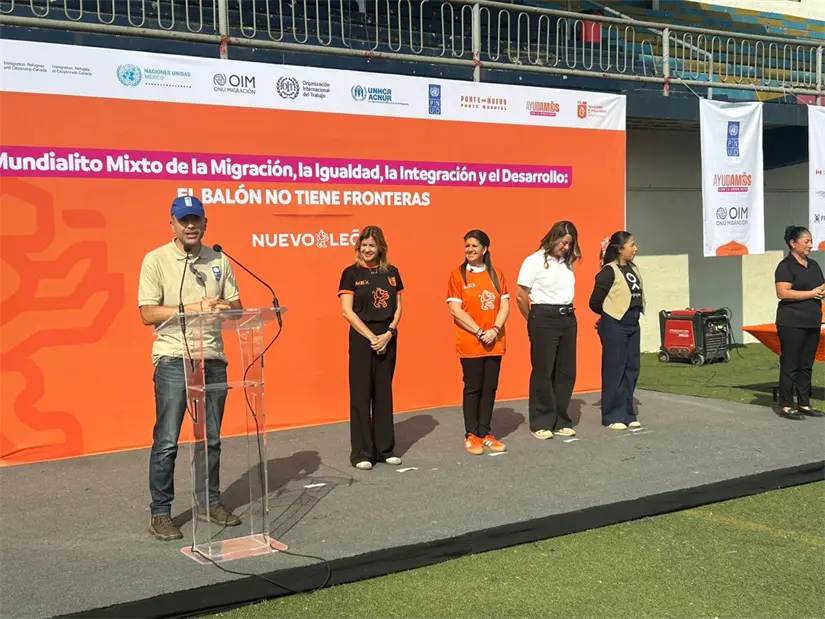 imagen recuadro Nuevo León fue sede de la tercera edición del Minimundialito Mixto de la Migración, un evento que fomenta la diversidad y la inclusión. Foto: Diego Ovalle