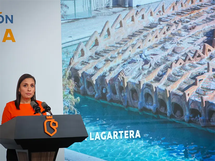 imagen recuadro Anuncia Secretaria de Cultura, Melissa Segura Guerrero restauración de monumentos como la “Victoria Alada” de Palacio de Gobierno; “La Lagartera” de Francisco Toledo; y el “Caballo” de Fernando Botero. Foto: Gobierno de Nuevo León
