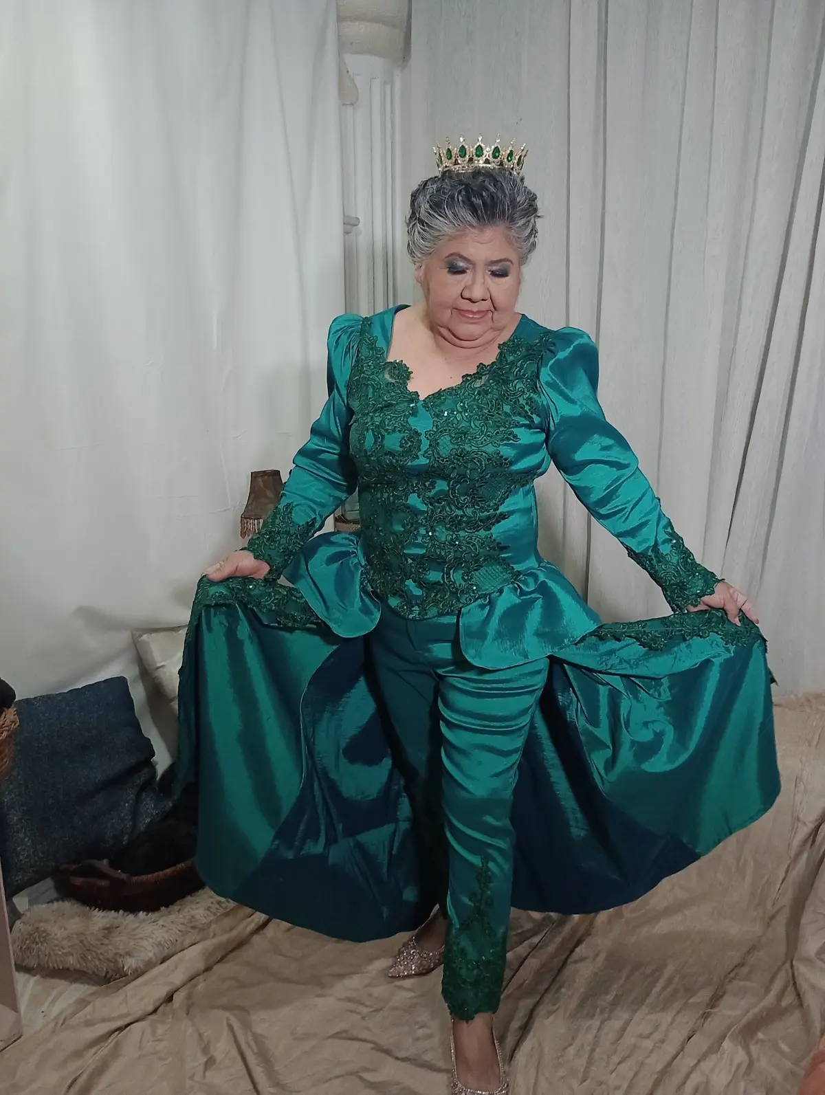 Antonia López con su cosplay. Foto: Facebook.