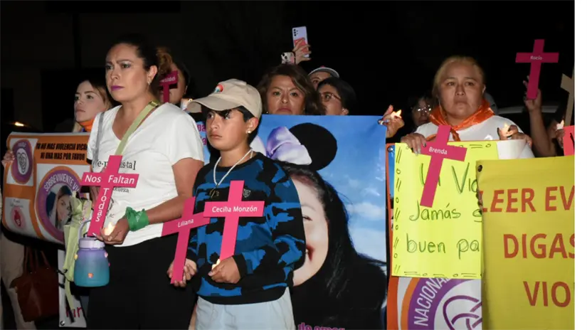 Marcha por feminicidios, exigiendo justicia, Fotos: Archivo Jafet Moz