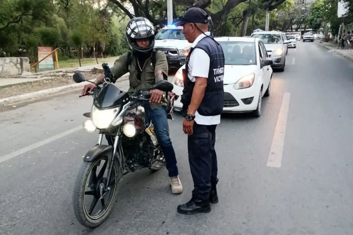 Autoridades estatales y municipales refuerzan operativos para prevenir accidentes de motociclistas en Tamaulipas. Foto: Victoria Jiménez