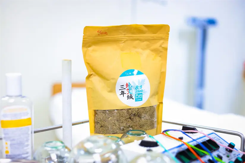 imagen recuadro Producto usado en terapias de acupuntura. Foto: UANL.