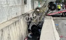 Asalto violento en Monterrey: Padre e hijo son atacados y les incendian su camioneta en La Alianza Asalto violento en Monterrey: Padre e hijo son atacados y les incendian su camioneta en La Alianza