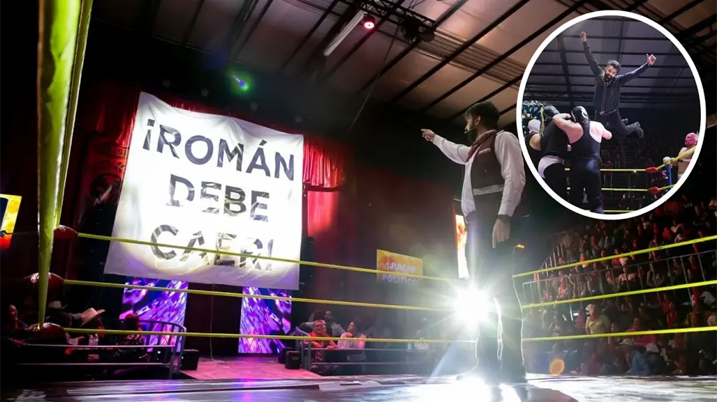 Antonio Attolini convierte su informe legislativo en una función de lucha libre en Torreón